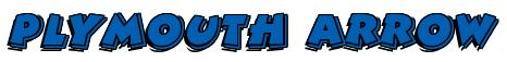 Rendering -Plymouth ARROW - using Comic Strip