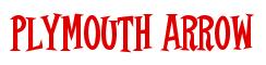 Rendering -Plymouth ARROW - using Cooper Latin