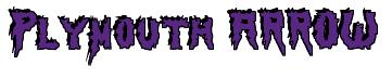 Rendering -Plymouth ARROW - using Swamp Terror