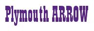 Rendering -Plymouth ARROW - using Bill Board