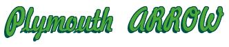 Rendering -Plymouth ARROW - using Jot-down 