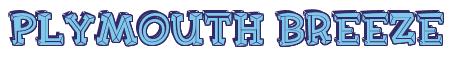Rendering -Plymouth BREEZE - using FinkBold