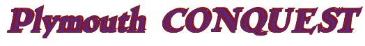 Rendering -Plymouth CONQUEST - using Romana