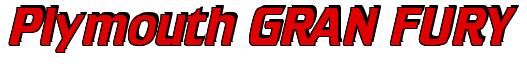 Rendering -Plymouth GRAN FURY - using Cruiser