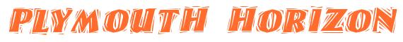 Rendering -Plymouth HORIZON - using Cut Ragged