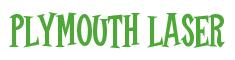 Rendering -Plymouth LASER - using Cooper Latin