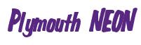 Rendering -Plymouth NEON - using Big Nib