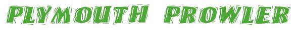 Rendering -Plymouth PROWLER - using Cut Ragged