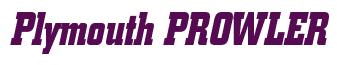 Rendering -Plymouth PROWLER - using Boroughs