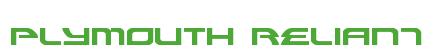 Rendering -Plymouth RELIANT - using Alexis