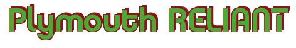 Rendering -Plymouth RELIANT - using Charlet