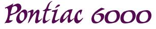 Rendering -Pontiac 6000 - using Braveheart