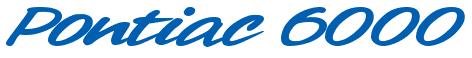 Rendering -Pontiac 6000 - using Chicago Style