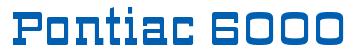 Rendering -Pontiac 6000 - using Steel Machine