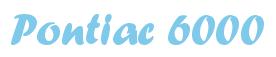 Rendering -Pontiac 6000 - using Un Gard