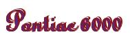 Rendering -Pontiac 6000 - using Habit