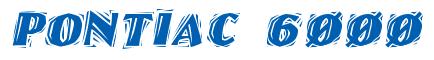 Rendering -Pontiac 6000 - using Cut Ragged