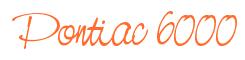 Rendering -Pontiac 6000 - using Neville Script