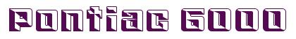 Rendering -Pontiac 6000 - using Race JLS