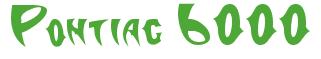 Rendering -Pontiac 6000 - using Slasher