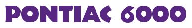 Rendering -Pontiac 6000 - using Informal