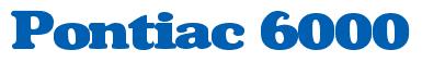 Rendering -Pontiac 6000 - using Broadside