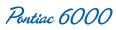 Rendering -Pontiac 6000 - using Faboulous Vegas