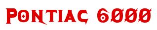 Rendering -Pontiac 6000 - using Megadeath