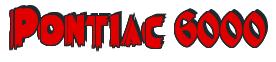 Rendering -Pontiac 6000 - using Poster