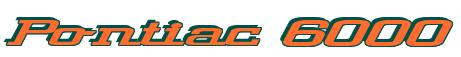 Rendering -Pontiac 6000 - using Wide Glide