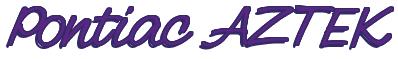 Rendering -Pontiac AZTEK - using Archer DNA