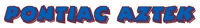 Rendering -Pontiac AZTEK - using Comic Strip