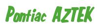 Rendering -Pontiac AZTEK - using Big Nib
