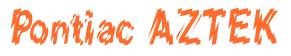 Rendering -Pontiac AZTEK - using Nervous