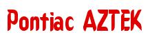 Rendering -Pontiac AZTEK - using Callimarker