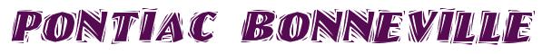 Rendering -Pontiac BONNEVILLE - using Cut Ragged