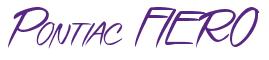 Rendering -Pontiac FIERO - using Speed Stroke
