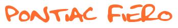 Rendering -Pontiac FIERO - using Fatboy Slim