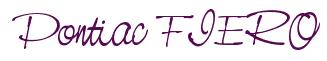 Rendering -Pontiac FIERO - using Neville Script