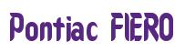 Rendering -Pontiac FIERO - using Callimarker