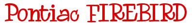 Rendering -Pontiac FIREBIRD - using Whoa Whoa