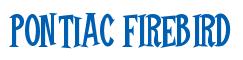 Rendering -Pontiac FIREBIRD - using Cooper Latin