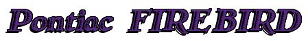 Rendering -Pontiac FIREBIRD - using Romana
