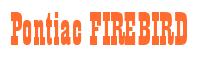 Rendering -Pontiac FIREBIRD - using Bill Board