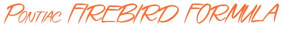 Rendering -Pontiac FIREBIRD FORMULA - using Speed Stroke