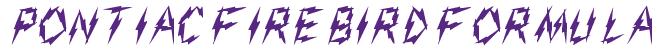 Rendering -Pontiac FIREBIRD FORMULA - using Aarco