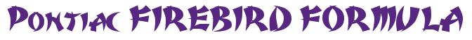 Rendering -Pontiac FIREBIRD FORMULA - using Karate