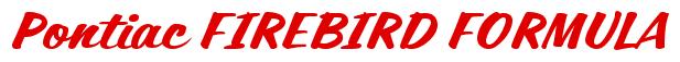 Rendering -Pontiac FIREBIRD FORMULA - using Casual Script