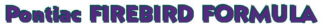 Rendering -Pontiac FIREBIRD FORMULA - using Bully