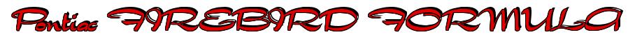 Rendering -Pontiac FIREBIRD FORMULA - using Dragon Wish